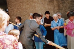 Übergabe Alphorn